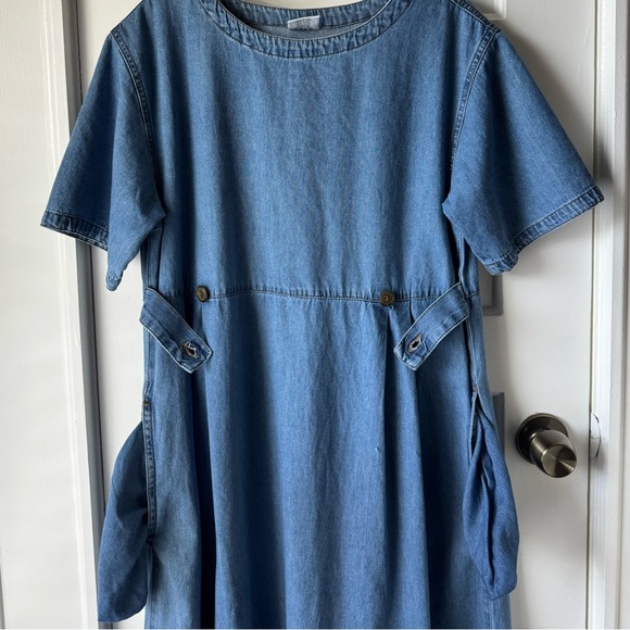 Vintage CMC Color Me Cotton Denim Dress - Picture 6 of 8